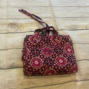 Vera Bradley hanging toiletry bag